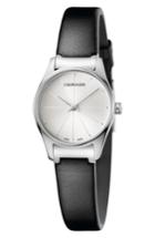 Women's Calvin Klein Classic Leather Strap Watch, 24mm