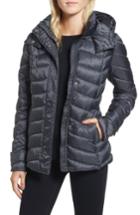 Women's French Connection Packable Parka - Black