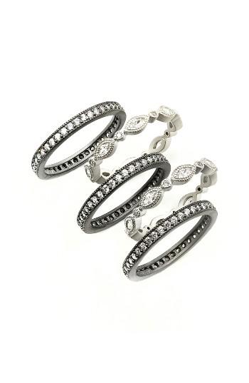 Women's Freida Rothman Stackable Eternity Band Rings (set Of 5)