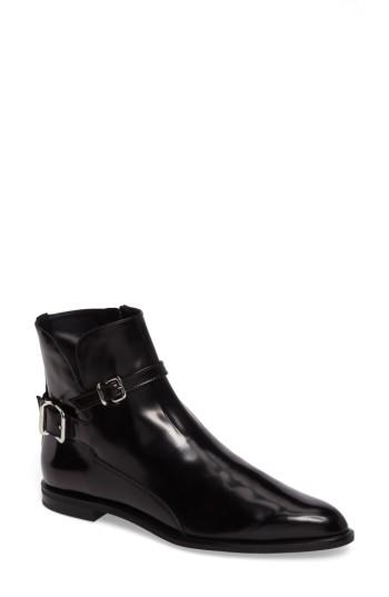 Women's Tod's Pointy Toe Bootie Us / 36eu - Black