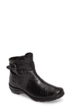 Women's Romika Cassie 36 Water Resistant Bootie -5.5us / 36eu - Black