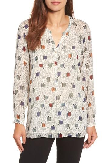 Women's Nic+zoe Morning Commute Long Sleeve Blouse