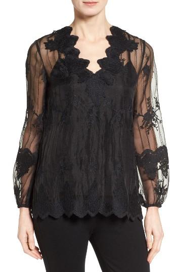 Women's Kobi Halperin Westerlee Embroidered Lace Blouse