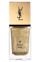 Yves Saint Laurent Dazzling Lights La Laque Couture Nail Polish - 91 Gold