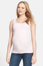 Women's Tees By Tina Seamless Maternity Tank, Size - Pink