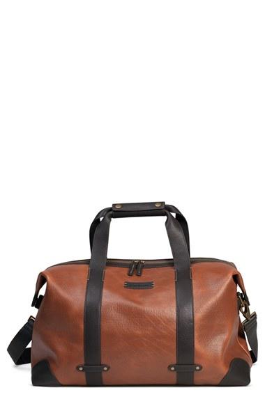 Men's Trask 'jackson' Leather Duffel Bag -