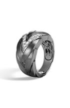 Women's John Hardy Modern Chain Diamond Pave Ring