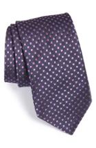 Men's Ted Baker London Dot Silk Tie, Size - Pink