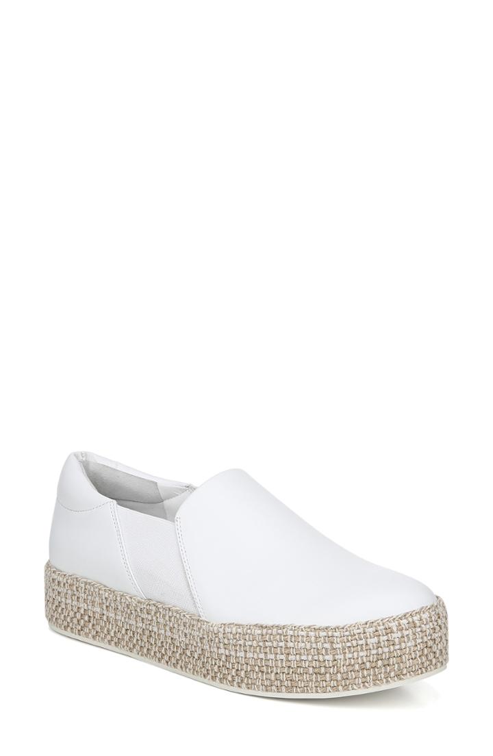 Women's Vince Wilden Flatform Espadrille M - White