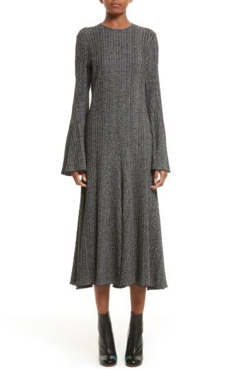 Women's Ellery Conrad Godet Hem Dress Us / 6 Au - Metallic