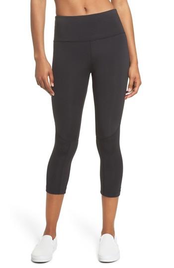 Women's Kate Spade New York Floral Laser Cut Leggings - Black