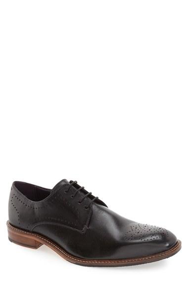 Men's Ted Baker London 'marar' Medallion Toe Derby