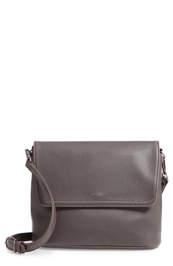 Matt & Nat Reiti Faux Leather Crossbody Bag - Grey