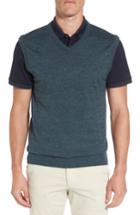 Men's Ag Valley V-neck Sweater Vest, Size - Green