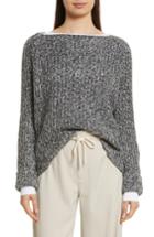Women's Vince Marled Wool Blend Sweater - Grey