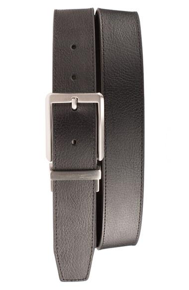 Men's Nike 'core' Reversible Leather Belt - Black/ Brown