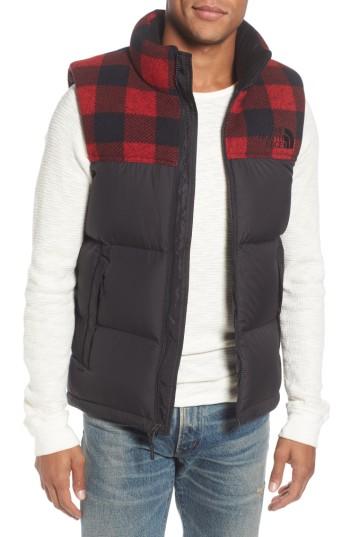 Men's The North Face 'nuptse' Quilted Vest - Black