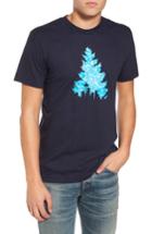 Men's Casual Industrees Johnny Tree Pool Graphic T-shirt - Blue