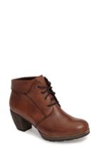 Women's Wolky 'jacquerie' Lace-up Bootie -7.5us / 38eu - Brown