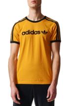 Men's Adidas Originals Linear Graphic T-shirt - Yellow