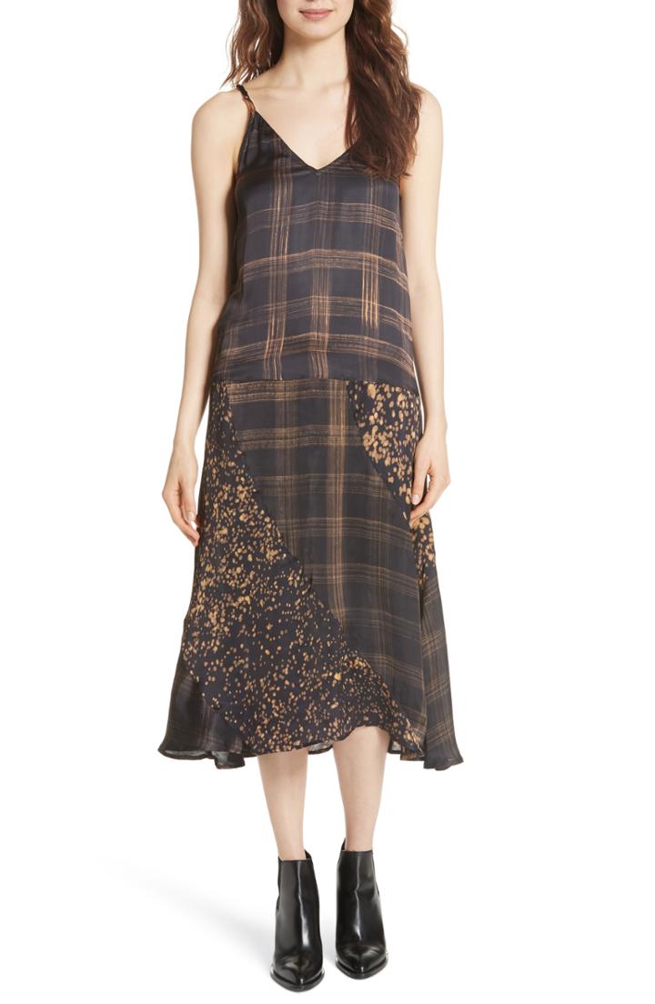 Women's Mes Demoiselles Gambetta Printed Midi Dress Us / 36 Fr - Black