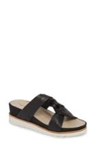 Women's T Tahari Ginger Slide Sandal .5 M - Black