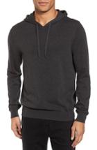 Men's Nordstrom Men's Shop Fine Gauge Cotton Hoodie - Grey