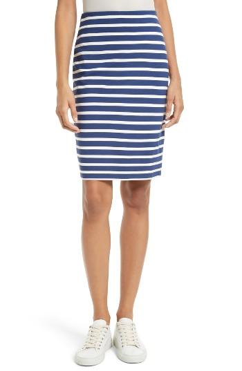 Women's L'agence Stripe Pencil Skirt