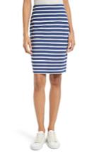 Women's L'agence Stripe Pencil Skirt