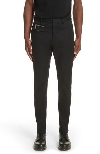 Men's Dsqaured2 Stretch Chinos Eu - Black