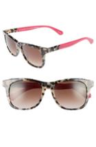 Women's Kate Spade New York Charmine 53mm Gradient Lens Sunglasses - Havana/ Pink