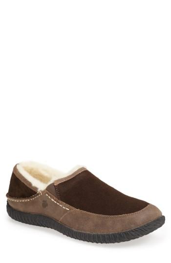 Men's Acorn 'rambler' Moc Toe Slipper M - Brown