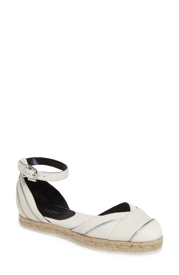 Women's Botkier Hudson D'orsay Espadrille .5 M - White