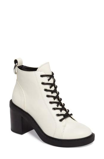 Women's Dolce Vita Lynx Combat Bootie M - White