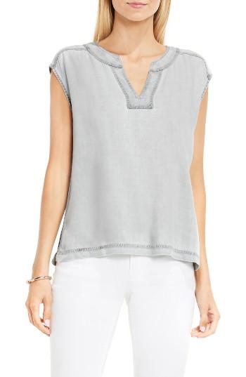 Women's Two By Vince Camuto Split Neck Top