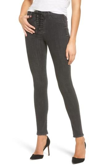 Women's Hudson Jeans Bullocks High Waist Lace-up Skinny Jeans
