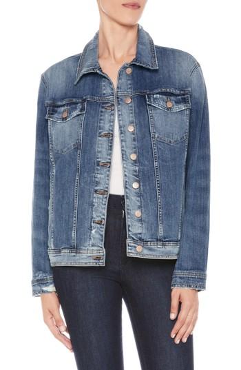 Women's Joe's Oversize Denim Jacket - Blue
