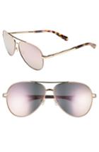Women's Kate Spade New York Amaris 59mm Sunglasses - Gold Pink