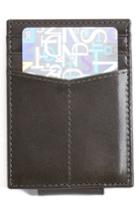 Men's Johnston & Murphy Leather Money Clip Card Case -