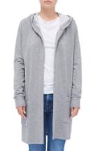 Women's Stateside Fleece Hooded Cardigan - Grey