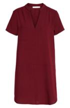 Women's Hailey Crepe Dress - Red