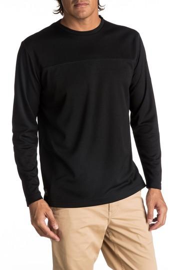 Men's Quiksilver Waterman Collection Ocean Tracks Performance T-shirt - Black