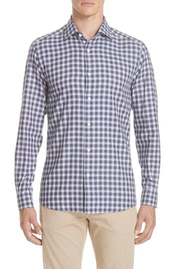 Men's Ermenegildo Zegna Classic Fit Check Sport Shirt