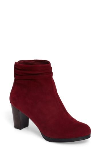 Women's Bella Vita Landon Bootie .5 N - Burgundy