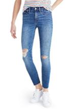 Women's Madewell 9-inch High-rise Skinny Crop Jeans