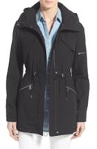 Women's Vince Camuto Drawstring Drop Tail Jacket - Black