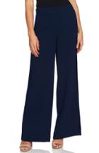 Women's Cece Velveteen Stripe Wide Leg Pants - Blue