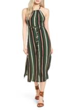 Women's Faithfull The Brand Tuscany Stripe Midi Dress