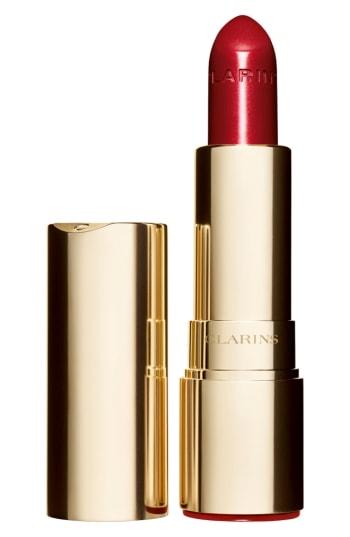Clarins Joli Rouge Brilliant Sheer Lipstick - 754 Deep Red