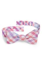Men's Southern Tide Montage Silk Bow Tie, Size - Blue